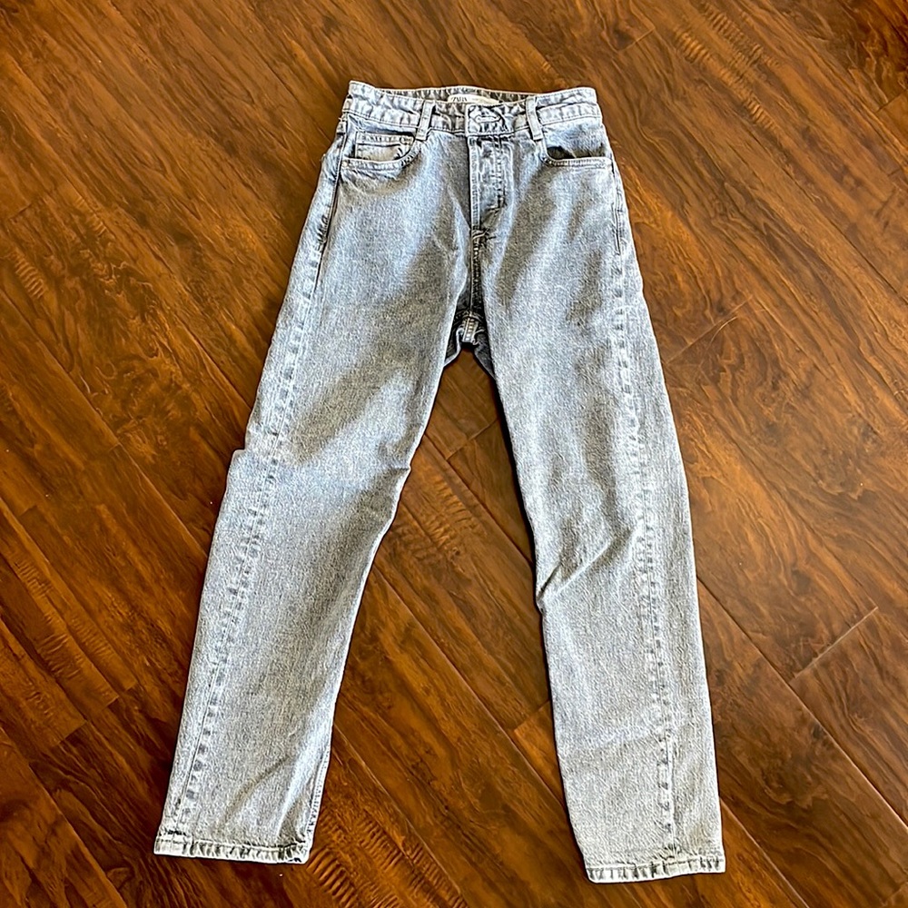 Zara mom jeans